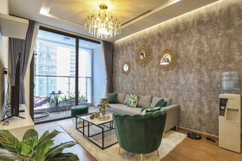 Modern 3 bedroom apartment for rent in Vinhome Metropolis Ba Dinh, Ha Noi