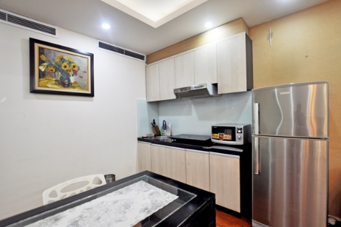 Spacious 1 bedroom with large balcony for rent in Hoan Kiem dist., Hanoi