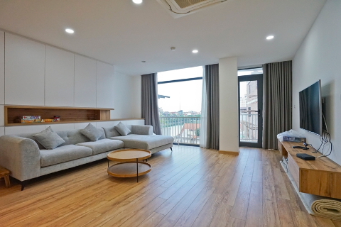 Beautiful and modern 2 bedroom apartment for rent in Xuan Dieu, Tay Ho