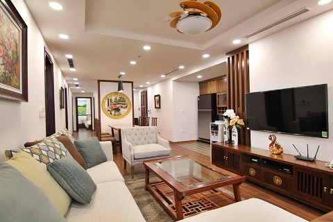 Spacious 3 bedroom apartment with good quality furniture for rent in To Ngoc Van, Tay Ho