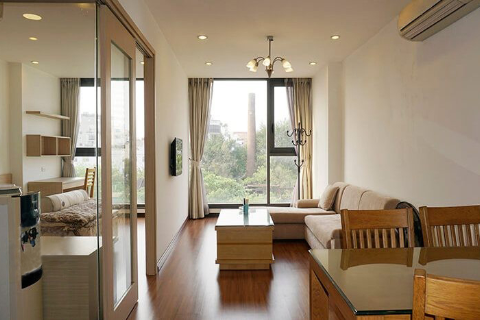 Modern 1 bedroom apartment with full of sunlight for rent in Hai Ba Trung District, Hanoi