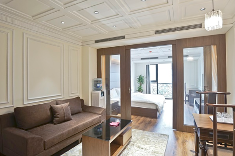 Modern 1 bedroom apartment for rent in Hai Ba Trung, Hanoi