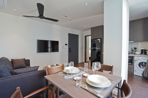 Delicatedly designed 01 bedroom apartment 303 HH12 for rent in Ba Dinh