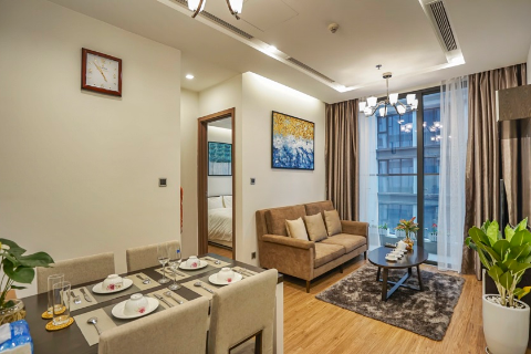 Modern One bedroom apartment for rent in Vinhomes Metropolis, Ba Dinh