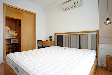 Beautiful & bright 2 bedroom apartment for rent in Ho Ba Mau, Hanoi nearby Thong Nhat park