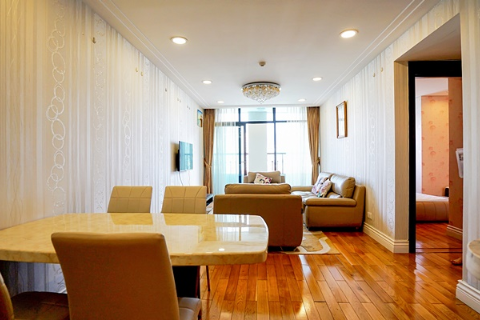 Beautiful 2 bedroom apartment to rent in Hoang Thanh Tower, Hai Ba Trung, Hanoi