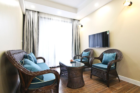 Cozy 1 bedroom apartment for rent nearby Ho Ba Mau lake, Hanoi