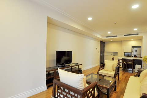 High floor 2 bedroom apartment for rent in Hoang Thanh tower, Hai Ba Trung, Hanoi