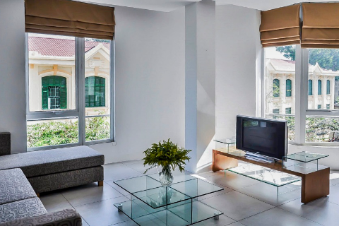 Modern apartment with 2 bedrooms for rent in Truc Bach, Ba Dinh