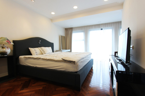 Luxurious duplex 3 bedroom apartment for rent in Hoang Thanh Tower, Hai Ba Trung, Hanoi