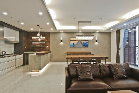 High Quality 02 Bedroom Apartment For Rent In Hanoi Aqua Central, 44 Yen Phu.