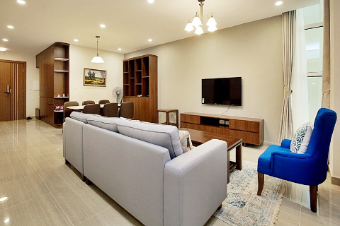 Apartment with 3 bedrooms for rent in L3 Building, Ciputra Hanoi