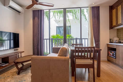 Well designed one bedroom apartment to rent near Old Quarter, Hanoi