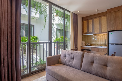Well designed one bedroom apartment to rent near Old Quarter, Hanoi
