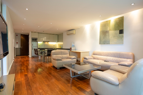 Spacious 2 bedroom apartment with a nice balcony for rent in Tay Ho