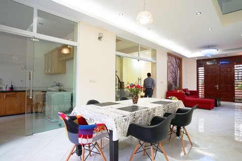 4 bedroom house with courtyard and terrace for rent in Tay Ho, Hanoi