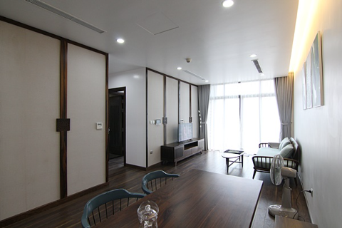 Lovely 02 bedroom apartment for rent in Sun Grand Ancora, 3 Luong Yen, Hanoi