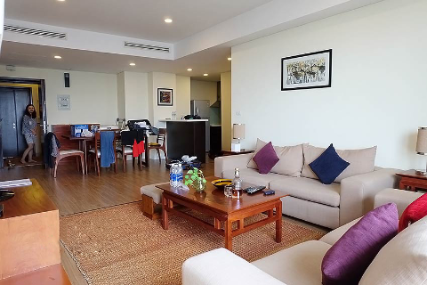 Lovely 3 bedroom apartment for rent in Pacific Place, Hoan Kiem, Hanoi