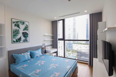 Beautiful 2 bedroom apartment for rent in Vinhomes Skylake, Pham Hung, Cau Giay