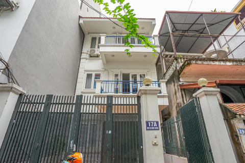 3 bedroom house with balcony for rent in Dang Thai Mai, Tay Ho, Hanoi
