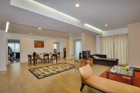 High floor 3 bedroom apartment with lake view in Golden Westlake for rent, Ba Dinh