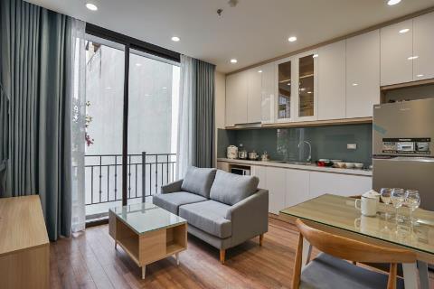 Modern style 01 bedroom apartment for rent near Lotte Building, Ba Dinh