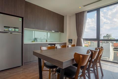 Bright and modern 3 bedroom apartment for rent on To Ngoc Van street, Tay Ho