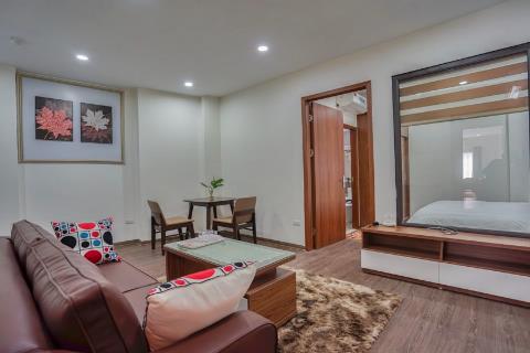 Lovely 1 bedroom apartment for rent in Dao Tan, Ba Dinh district