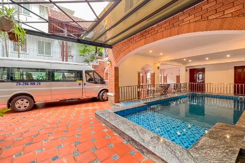 4 bedroom villa for rent with large garden and swimming pool on To Ngoc Van street, Tay Ho, Hanoi