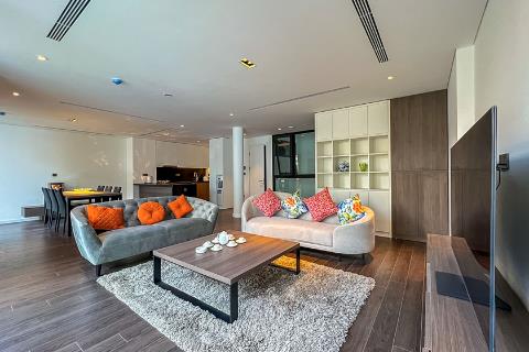 Brand new 3-bedroom duplex apartment for rent in To Ngoc Van, Tay Ho