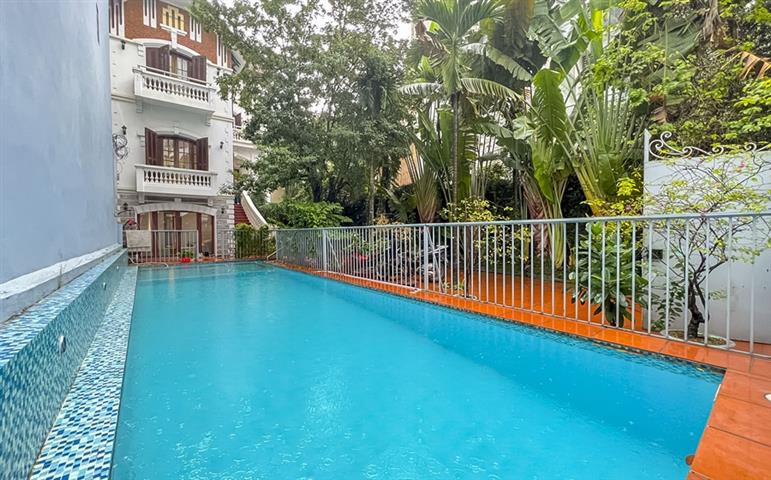 Wonderful house 4 bedroom with Pool and Yard for rent in To Ngoc Van