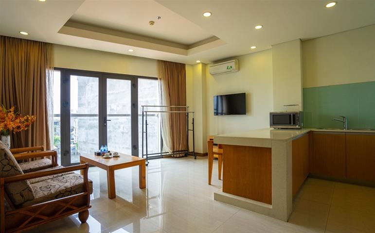 1 bedroom apartment for rent on Trinh Cong Son street