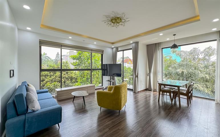 Modern and bright 2-bedroom apartment for rent in Tay Ho