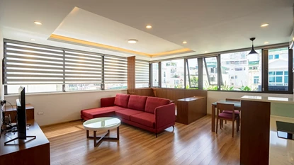 High floor with good quality 2 bedroom apartment for rent at Hai Ba Trung district