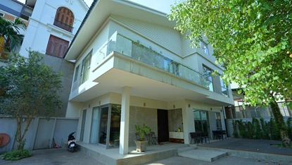 New and modern designed 3 bedroom villa for rent now at center of Tay Ho