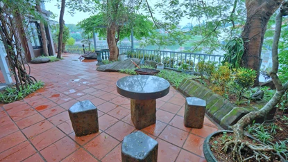 Lake view 3 bedroom house with a spacious garden for rent in Tay Ho