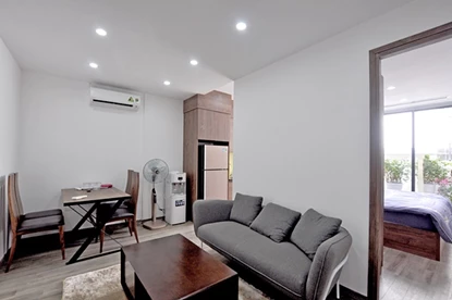 New and modern style apartment for rent on Bui Thi Xuan, Hai Ba Trung, Hanoi