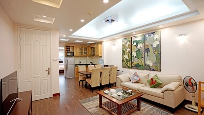 Lovely 2 bedroom apartment for lease in Hoan Kiem District, Hanoi