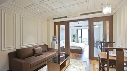 Modern 1 bedroom apartment for rent in Hai Ba Trung, Hanoi
