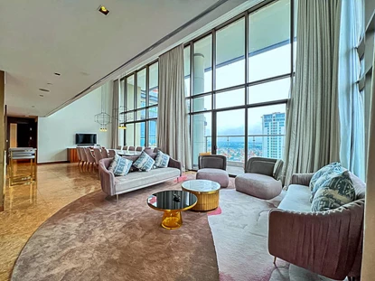 THE MOST Beautiful and Luxurious penthouse with 4 bedrooms for Lease, Tay Ho, Hanoi