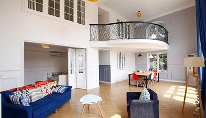 Gorgeous duplex apartment with swimming pool for rent in Long Bien near Francais Alexandre Yersin