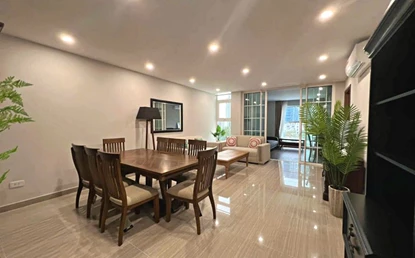 Earth Tone 3-Bedroom Apartment in Ciputra, Tay Ho, Hanoi