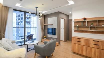 Modern style and new 2 bedroom apartment for rent in Metropolis, Ba Dinh