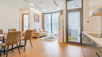 Metropolis 1 bedroom apartment on the high floor for rent, fully furnished