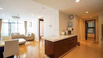 Nice decoration 2 bedroom apartment for lease at Hoang Thanh Tower, Hai Ba Trung