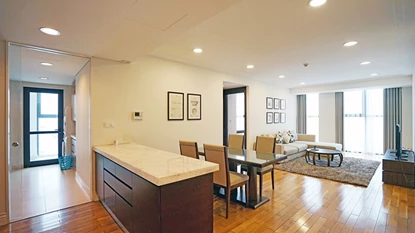 Bright and modern 3-bedroom apartment in Hai ba trung