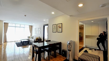 Charming and cozy style 2 bedroom apartment for lease at Hoang Thanh Tower, Hai Ba Trung