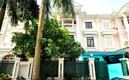 Spacious and bright 5 bedroom villa for rent in C5 Block, Ciputra, Tay Ho
