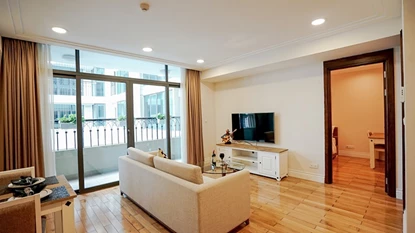 High Floor 01-Bedroom apartment in Hoang Thanh Tower, Hai Ba Trung