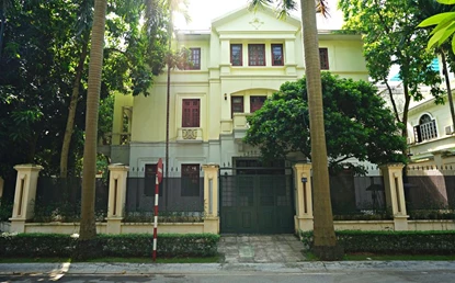 Furnished 5 bedroom villa for rent at C4 Block, Ciputra, Tay Ho